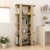 vidaXL Boekenkast/kamerscherm 80x30x160 cm bewerkt hout sonoma eiken