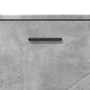 vidaXL Badkamermeubelset met lade 3 pcs Betongrijs Bewerkt hout