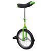 vidaXL Eenwieler verstelbaar (groen / 16 inch)