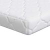 vidaXL Matras Wit 70 x 140 cm Jacquard stof