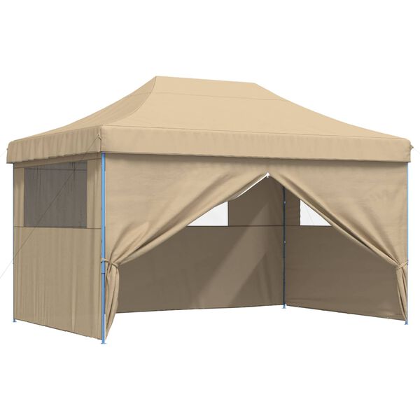 vidaXL Partytent Beige 292 x 440 x 315 cm Oxford Stof