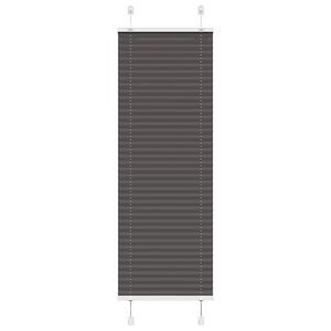 vidaXL Pliss&eacute; rolgordijn 40x100 cm stofbreedte 39,4 cm polyester zwart