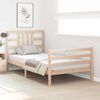 vidaXL Bedframe zonder matras massief grenenhout 100x200 cm