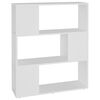 vidaXL Boekenkast/kamerscherm 80x24x94 cm bewerkt hout wit