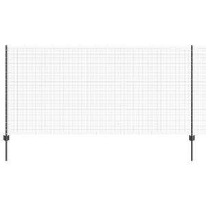 vidaXL Gelaste Draadhek met Paal 50 x 1,2 m (B x H) PVC-Coated Staal