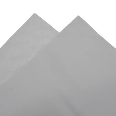 vidaXL Dekzeil 650 g/m² 3,5x5 m grijs