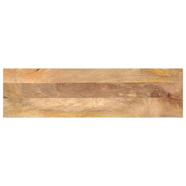 vidaXL Tafelblad rechthoekig 110x40x3,8 cm massief mangohout