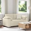 vidaXL Bank Beige 160 x 77 x 82 cm Linnen-mix stof