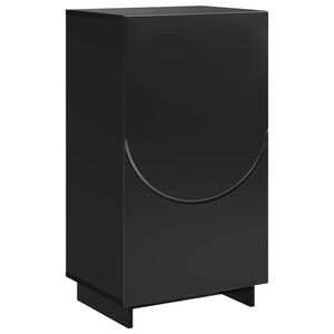 vidaXL Schoenenkast 48 x 38 x 87,5 cm Bewerkt hout Zwart