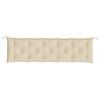 vidaXL Tuinbankkussen 180x50x7 cm oxford stof beige