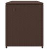 vidaXL Tuinbox 120x50x60 cm poly rattan bruin