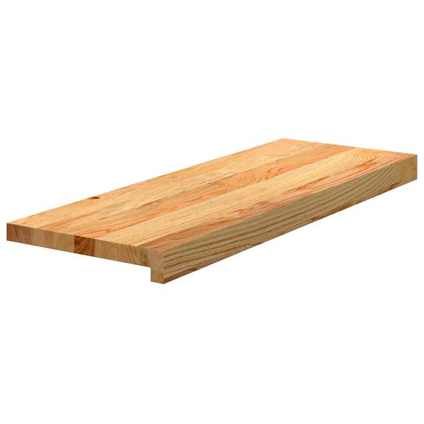vidaXL Traptreden 16 st 70x25x2 cm massief eikenhout lichtbruin