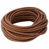 vidaXL Leren Koord 1 Licht Bruin &Oslash;4 mm x 10 m Leer