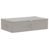 vidaXL Opbergbox 24 st Nonwoven stof 70 x 40 x 18 cm 50,4 L Grijs