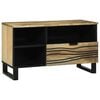 vidaXL TV Eenheden 80 x 33 x 46 cm Bruin Bewerkt hout