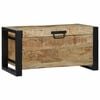 vidaXL Opbergkisten met opslag Bruin 60 x 30 x 30 cm Massief mangohout