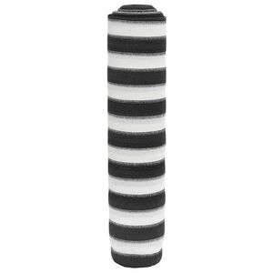 vidaXL Privacynet 75 g/m&sup2; 1x25 m HDPE antracietkleurig en wit