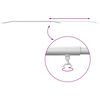 vidaXL Zeildoekbevestiging voor aanhangwagens 3 pcs Zilver 130-210 cm