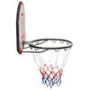vidaXL Basketbalbord 71x45x2 cm polyetheen zwart