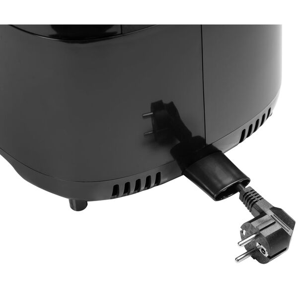 Bestron Heteluchtfriteuse digitaal AAF7003DCO zwart en koperkleurig