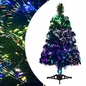 vidaXL Kunstkerstboom 64 cm glasvezel groen