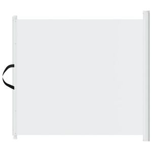 vidaXL Huisdierenhek uittrekbaar 82,5x125 cm wit