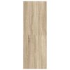 vidaXL Tv-wandmeubel 37x37x107 cm bewerkt hout sonoma eikenkleurig