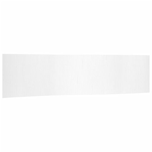 vidaXL Kamerscherm breedte 800 cm hoogte 165 cm bamboe wit