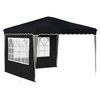 vidaXL Pop-up partytent 288 x 288 x 245 cm Antraciet Oxford Stof