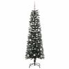 vidaXL Kunstkerstboom met 150 LED Groen 150 cm PVC en Plastic en Staal