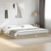vidaXL Bedframe zonder matras hout sonoma eikenkleurig 180x200 cm