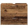 vidaXL Badkamer Kast met lade Oud Hout 78 x 37 x 59 cm Bewerkt hout