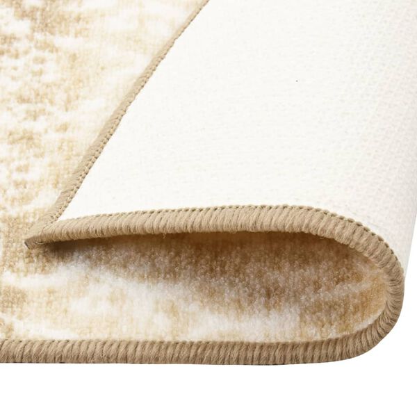 vidaXL Tapijtloper 80x150 cm goudkleurig