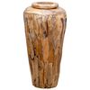 vidaXL Decoratievaas 40x80 cm massief teakhout