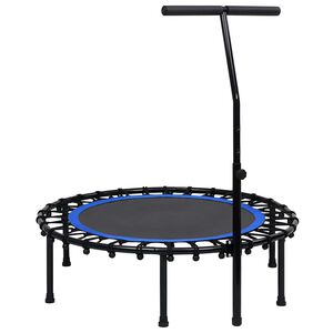 vidaXL Fitnesstrampoline met handgreep 102 cm