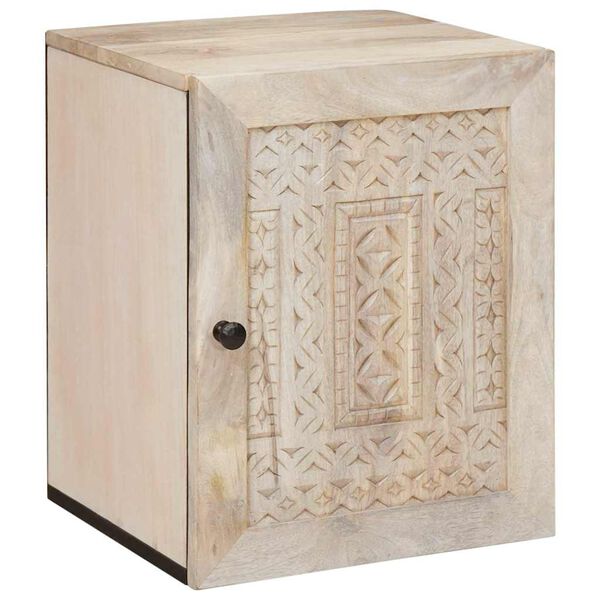 vidaXL Badkamerkast met opslag Wit 38 x 33 x 48 cm Bewerkt hout