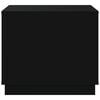 vidaXL Salontafel 51x50x44 cm bewerkt hout zwart
