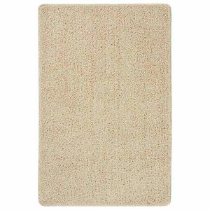 vidaXL Vloerkleed shaggy anti-slip 200x290 cm cr&egrave;mekleurig