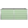 vidaXL Plantenbak Pastelgroen 195 x 100 x 45 cm Gegalvaniseerd staal