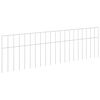 vidaXL Tuin schuttingpaneel 24 pcs Gegalvaniseerd staal Zilverkleurig