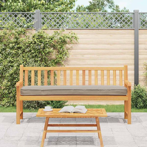 vidaXL Pallet Kussen Set 2 pcs Taupe 200 x 40 x 8 cm Oxford stof