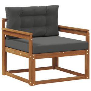 vidaXL Buiten Midden Sofa Naturel