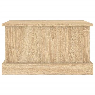 vidaXL Opbergbox 50x30x28 cm bewerkt hout sonoma eikenkleurig