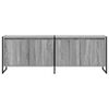 vidaXL TV-kast Grijs Sonoma 140 x 36 x 49.5 cm Bewerkt hout