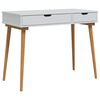 vidaxl Plafondtafel FAUSKE Wit 100 x 50 x 78 cm