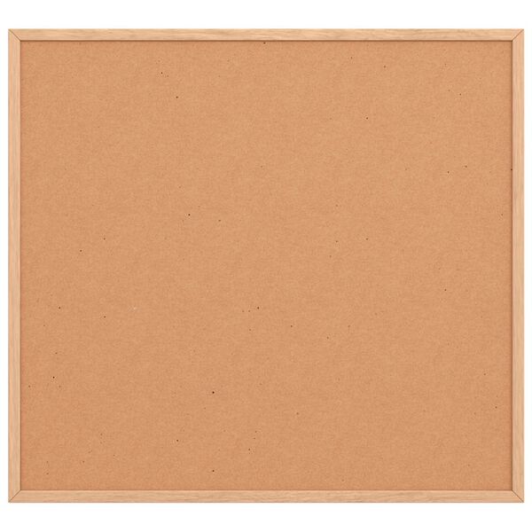 vidaXL Kurkbord met massief grenenhouten frame 60x55 cm