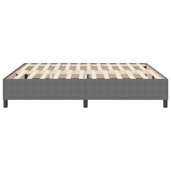 vidaXL Platform bedframe Lichtgrijs 180 x 200 cm Stof