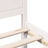 vidaXL Bedframe Wit 80 x 200 cm Massief grenenhout