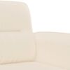 vidaXL Fauteuil 60 cm microvezelstof beige