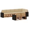 vidaXL Buiten bankenset 8 st Polyester